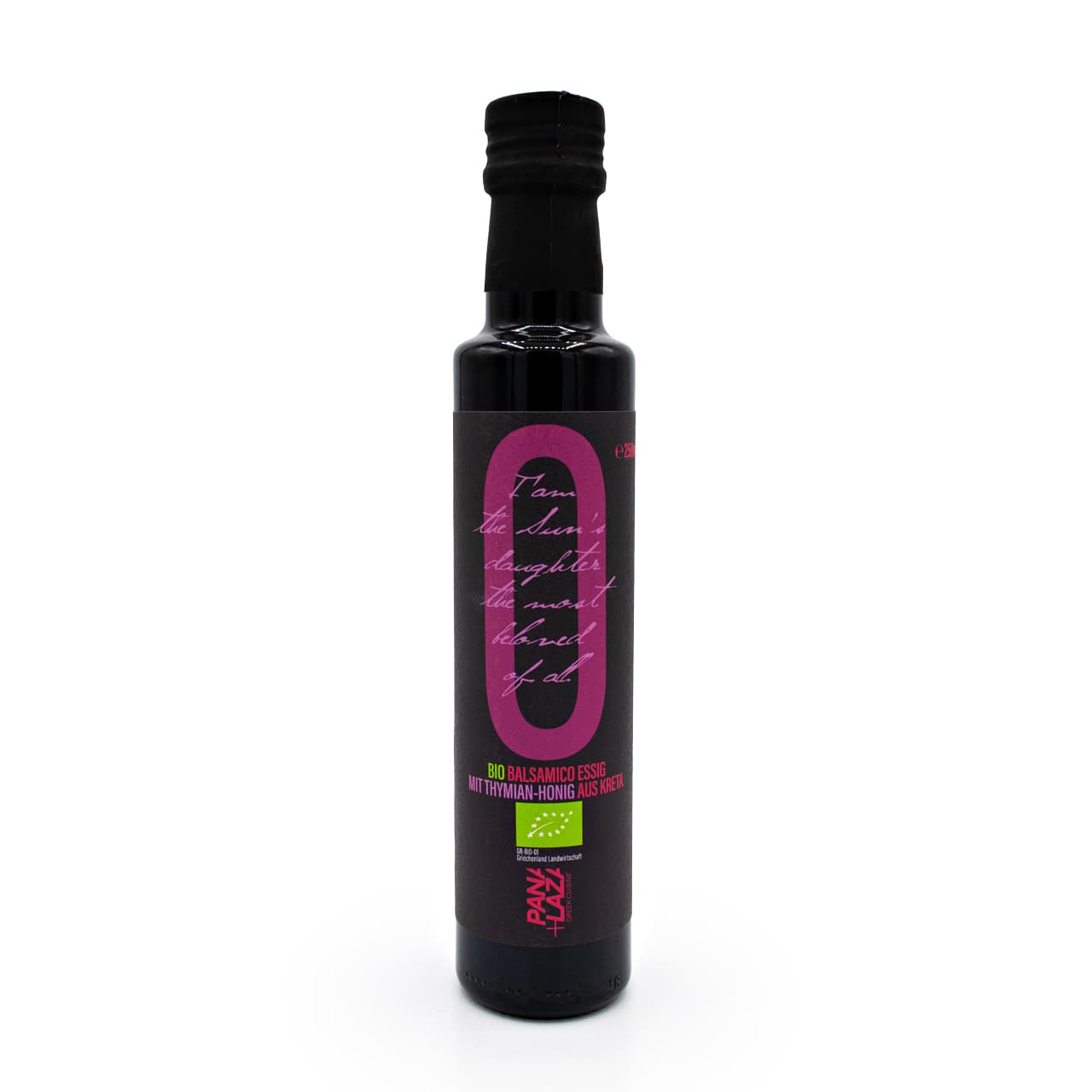 PL_Balsamico_Thymian Bio Balsamico mit Thymianhonig – aus Kreta – Bild 1