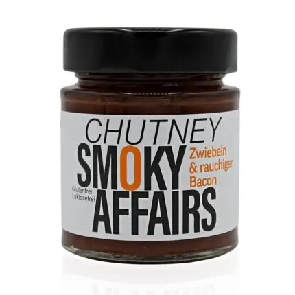 Smoky Affairs – Chutney mit Zwiebeln und rauchigem Bacon